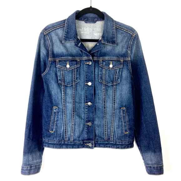 GAP Jackets & Blazers - [ SOLD ] GAP > Icon Denim Jacket in Country Blue